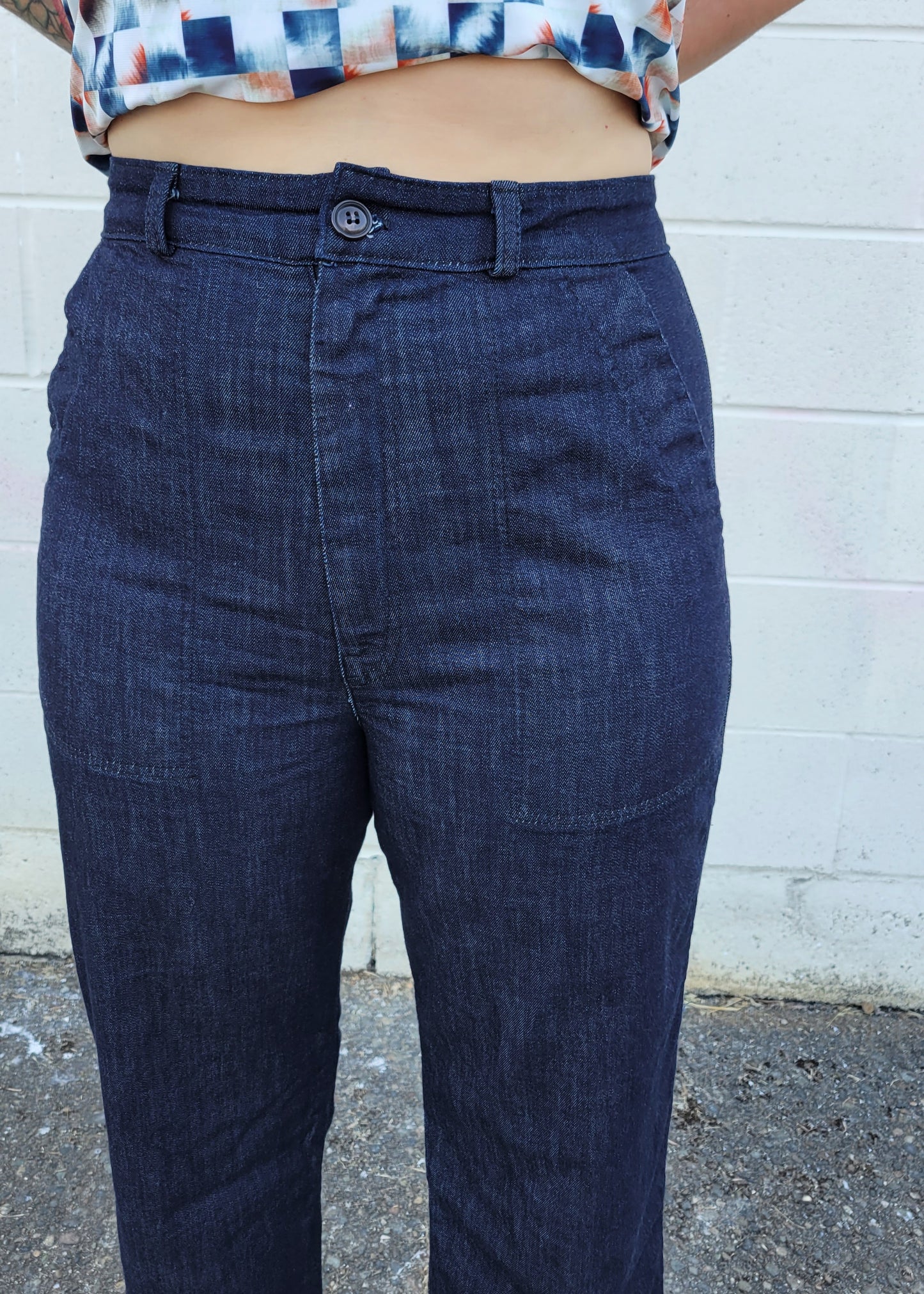 Denim Boiler Pant