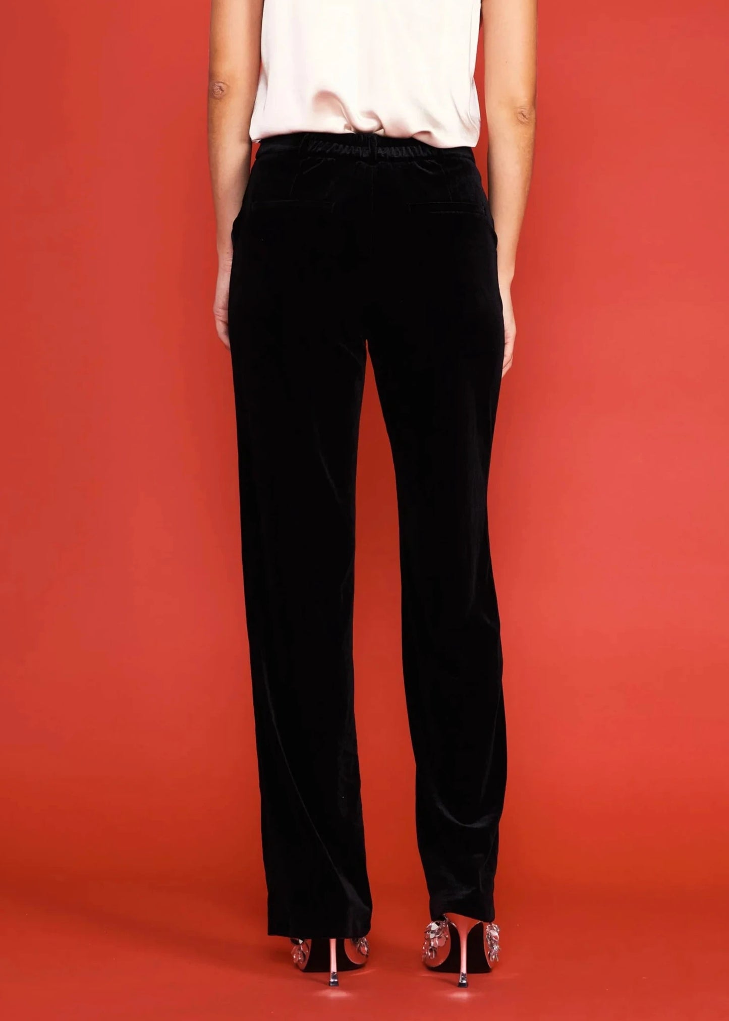 Velvet Wide Leg Pant