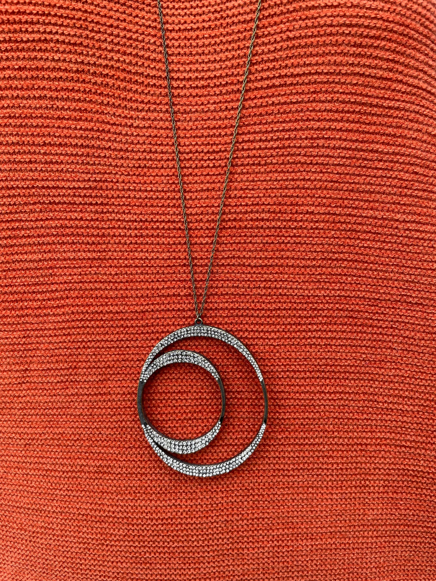 Double Oval Necklace